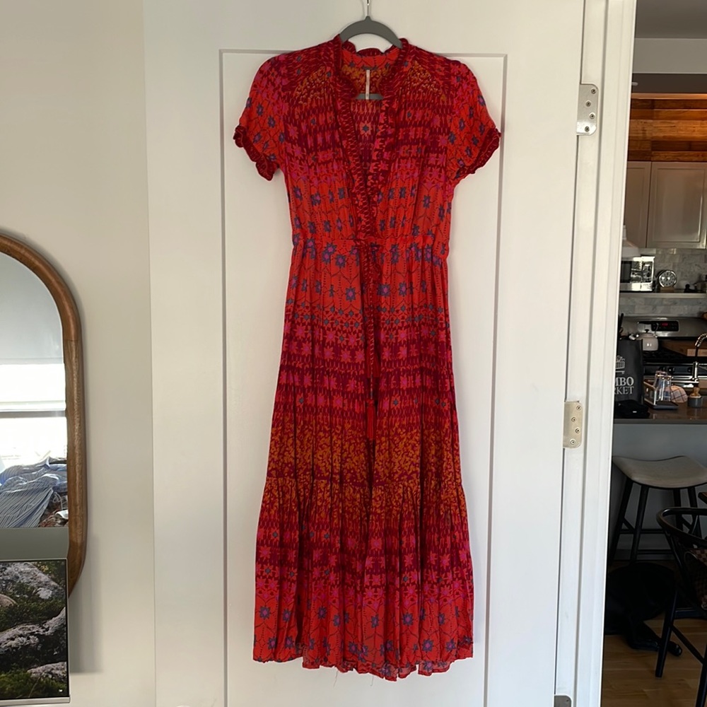 Free People Floral Midi/Maxi Dress